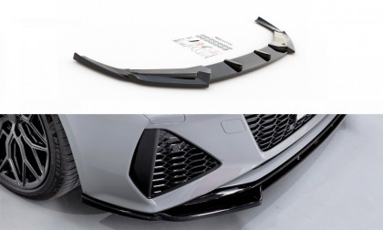 Spojler pod nárazník lipa V.1 Audi RS6 C8 carbon look