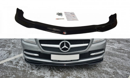 Spojler pod nárazník lipa V.1 MERCEDES SLK R172 2011- 2015 černý lesklý plast