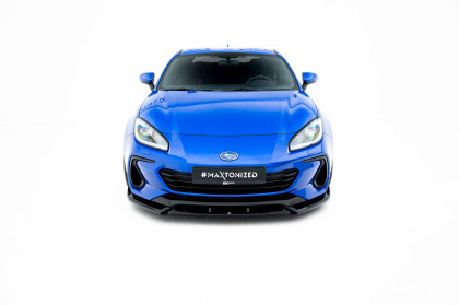 Spojler pod nárazník lipa V.1 Subaru BRZ Mk2 černý lesklý plast
