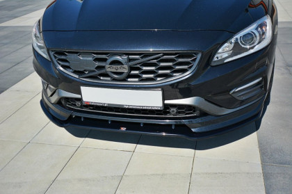 Spojler pod nárazník lipa V.1 Volvo V60 Polestar Facelift carbon look