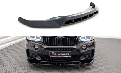 Spojler pod nárazník lipa V.2 BMW X6 M-Pack F16 carbon look