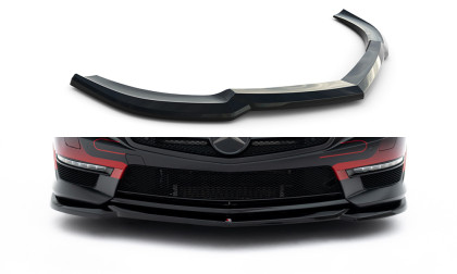 Spojler pod nárazník lipa V.2 Mercedes-Benz SL 63 AMG R231 černý lesklý plast