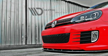 Spojler pod nárazník lipa VW Golf 6 (pro Golf GTI 35th) Ver.2 carbon look