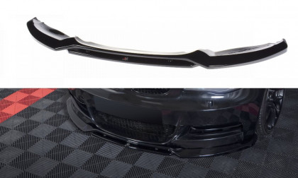 Spojler pod přední nárazník lipa BMW 1 E82 FACELIFT M-PACK 2007- 2013 černý lesklý plast