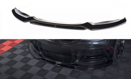 Spojler pod přední nárazník lipa BMW 1 E82 FACELIFT M-PACK 2007- 2013 černý lesklý plast