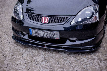 Spojler pod přední nárazník lipa HONDA CIVIC EP3 (MK7) TYPE-R/S FACELIFT 2004-2006 černý lesklý plast