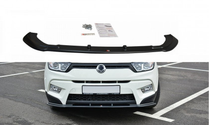 Spojler pod přední nárazník lipa SSANGYONG TIVOLI 2015- carbon look