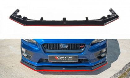 Spojler pod přední nárazník lipa SUBARU WRX STI 2014- carbon look