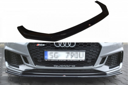 Spojler pod přední nárazník lipa V.2 Audi RS5 F5 Coupe / Sportback carbon look