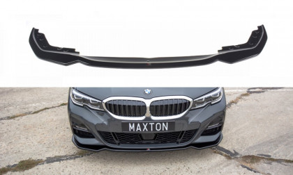 Spojler pod přední nárazník lipa V.2 BMW 3 G20 M-pack 2019- carbon look