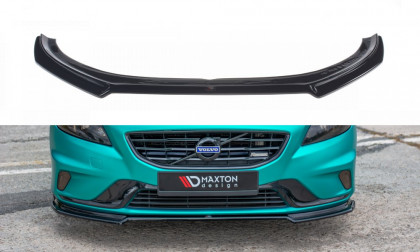 Spojler pod přední nárazník lipa Volvo V40 R-design carbon look