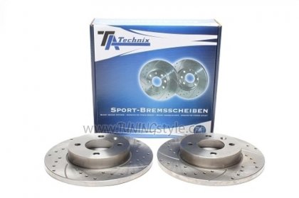 Sportovní brzdové kotouče TA Technix - přední 256mm - VW Caddy II