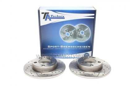 Sportovní brzdové kotouče TA Technix - zadní 232mm - SEAT Cordoba/Ibiza/Leon/Toledo