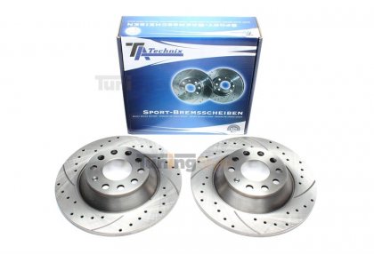 Sportovní brzdové kotouče TA Technix -Zadní 302mm Audi A6 / A6 Avant