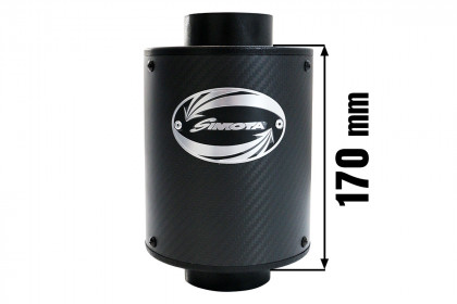 Sportovní filtr carbon 170x130 70mm