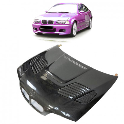 Sportovní kapota pro BMW 3 (E46) Coupe Cabrio 1998-2001 M3 GTR Style