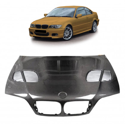 Sportovní kapota pro BMW 3 (E46) Coupe Cabrio Facelift 2003-2006 M3 GTR Style