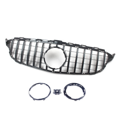 Sportovní maska GT - Mercedes-Benz C-Class (W205) 2014-2022 Panamericana - černá lesklá