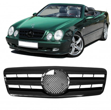 Sportovní maska - Mercedes-Benz CLK (C208) Coupe (A208) Cabrio 1997-2002  - černá lesklá