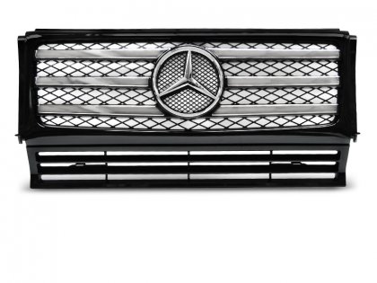 Sportovní maska Mercedes-Benz G W463 90-12 černá chrom