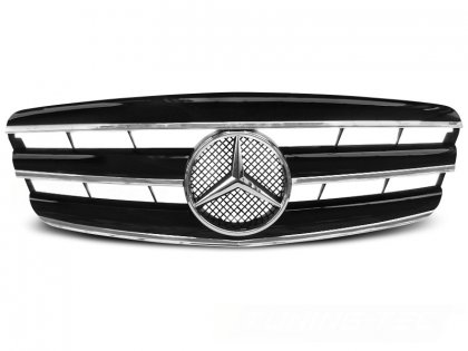 Sportovní maska Mercedes-Benz S W221 05-09 CL style černá chrom