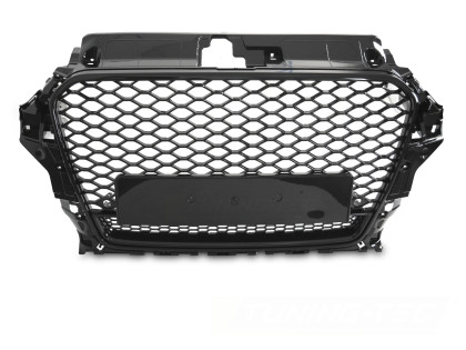 Sportovní maska pro AUDI A3 8V 2012-2016 PDC RS quattro style - černá lesklá