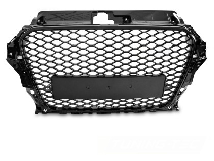 Sportovní maska pro AUDI A3 8V 2012-2016 PDC RS style - černá lesklá