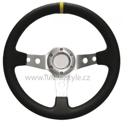 Sportovní volant WRX 35cm černý kožený