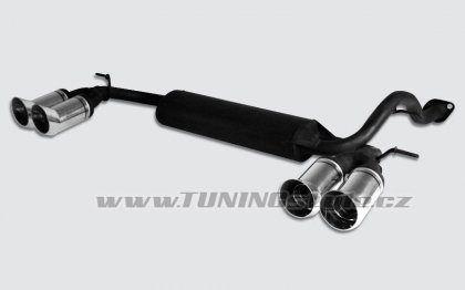 Sportovní výfuk ULTER SPORT Honda CRX 87-92 double double 80mm DTM typ3