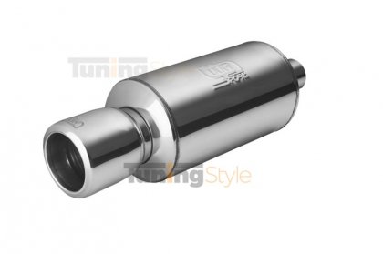 Sportovní výfuk ULTER SPORT Univerzální nerezové délka tlumiče 330mm koncovka 100mm I