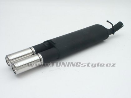 Sportovní výfuk ULTER SPORT Univerzální , vstup vpravo  double 90mm