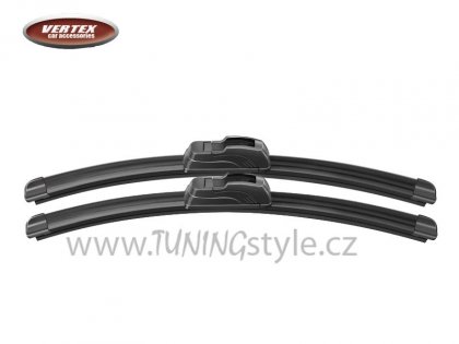 Stěrače VERTEX Flat Audi A6 C6 03-05 550/550 mm 22&quot;/22&quot;