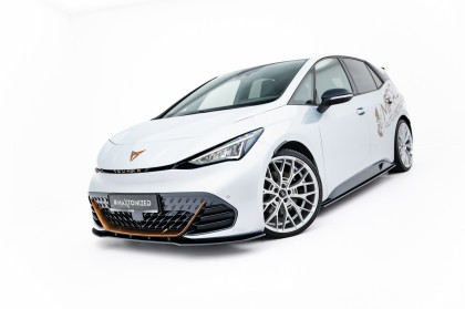 Street pro spoiler pod nárazník lipa Cupra Born Mk1 černo červený