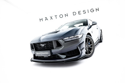Street pro spoiler pod nárazník lipa Ford Mustang Dark Horse Mk7 černý