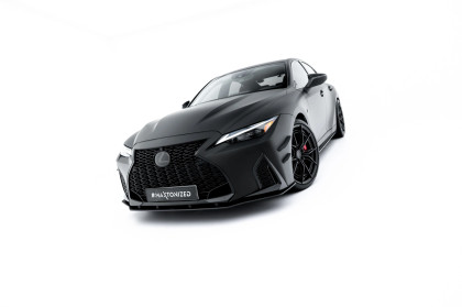 Street pro spoiler pod nárazník lipa Lexus IS 500 Mk3 Facelift 2 (XE30) černý