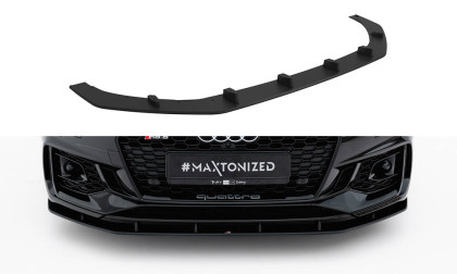 Street pro spojler pod nárazník lipa Audi RS5 Coupe / Sportback F5 černo červený