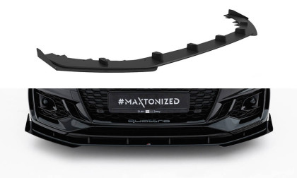 Street pro spojler pod nárazník lipa + flaps Audi RS5 Coupe / Sportback F5 černo červený