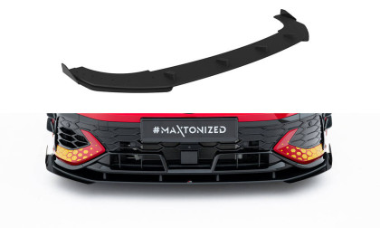 Street pro spojler pod nárazník lipa + flaps Volkswagen Golf GTI Clubsport Mk8 Facelift černo červený