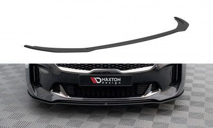 Street pro spojler pod nárazník lipa Kia Stinger GT / GT-Line Mk1 černo červený