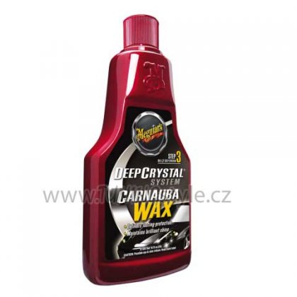 Tekutý vosk - Meguiars Deep Crystal Step 3 Carnauba Wax - 473 ml