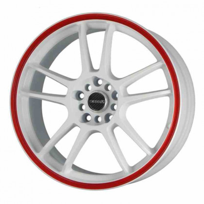 Tenzo-R DC-5 v1 18x8 ET37 5x100/114 White/Red