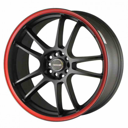 Tenzo-R DC-5 v1 19x8,5 ET45 5x100/114 Black/Red