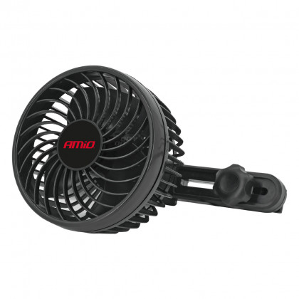 Ventilátor do auta pro opěrku hlavy 4,5" 12V