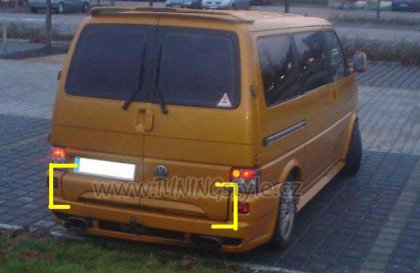 Výplň nárazníku zadních dveří TFB VW T4