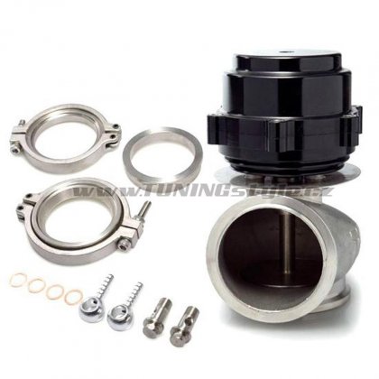 Wastegate venkovní TurboWorks 60mm 2,2 Bar V-Band Black