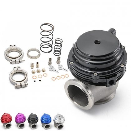 Wastegate zewnętrzny TurboWorks 44mm 1,6 Bar V-Band Black