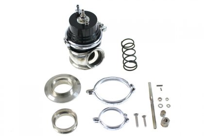 Wastegate zewnętrzny TurboWorks 50mm 1,6 Bar V-Band Black