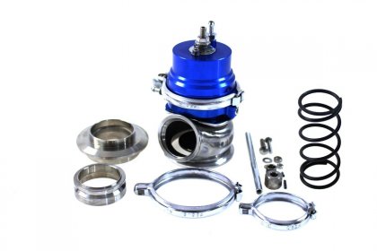 Wastegate zewnętrzny TurboWorks 50mm 1,6 Bar V-Band Blue