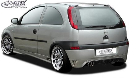 Zadní spoiler pod nárazník RDX OPEL Corsa C