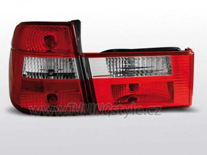 Zadní světla BMW E34 Touring červená/chrom
